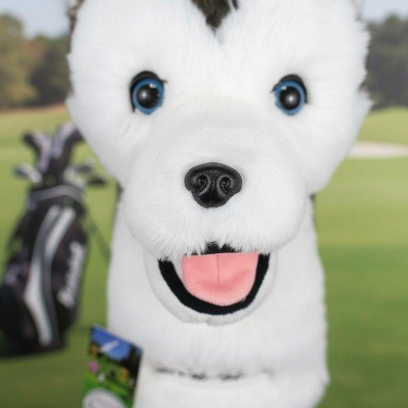 Husky Sport Headcover Accommodates 460cc Sport Sport Drivers Soft Dog Headcover Soft Dog Driver Cover Easy On and Detach
