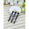 Simple and Versatile Hair Accessory - Hair Clip for A Bun Hairstyle. Bun Hairpin. Simple and Fashionable Retro Hairpin.