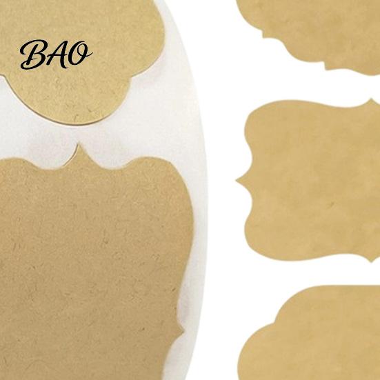 Round Paper Stickers Blank Label Stickers, Self?Adhesive Gift Tag 250 Labels Per Roll, Assorted for Handmade Items Shapes Jars, Bottles, Wrapping,