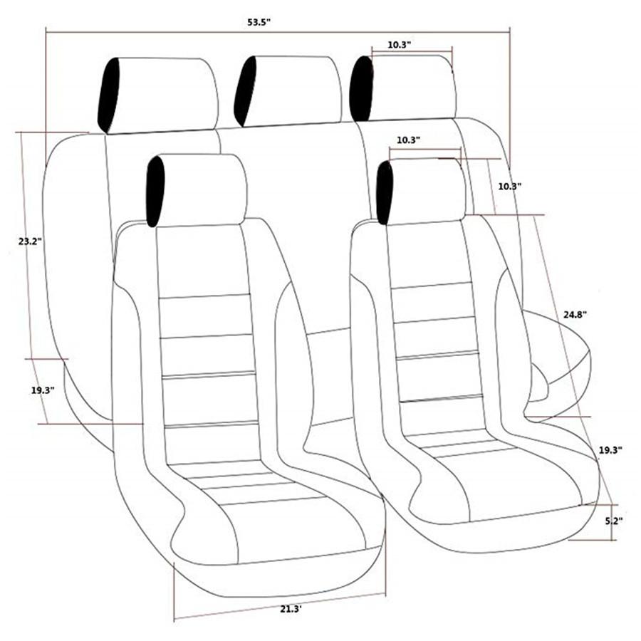 Akcesoria wewnętrzne i pokrowce na siedzenia