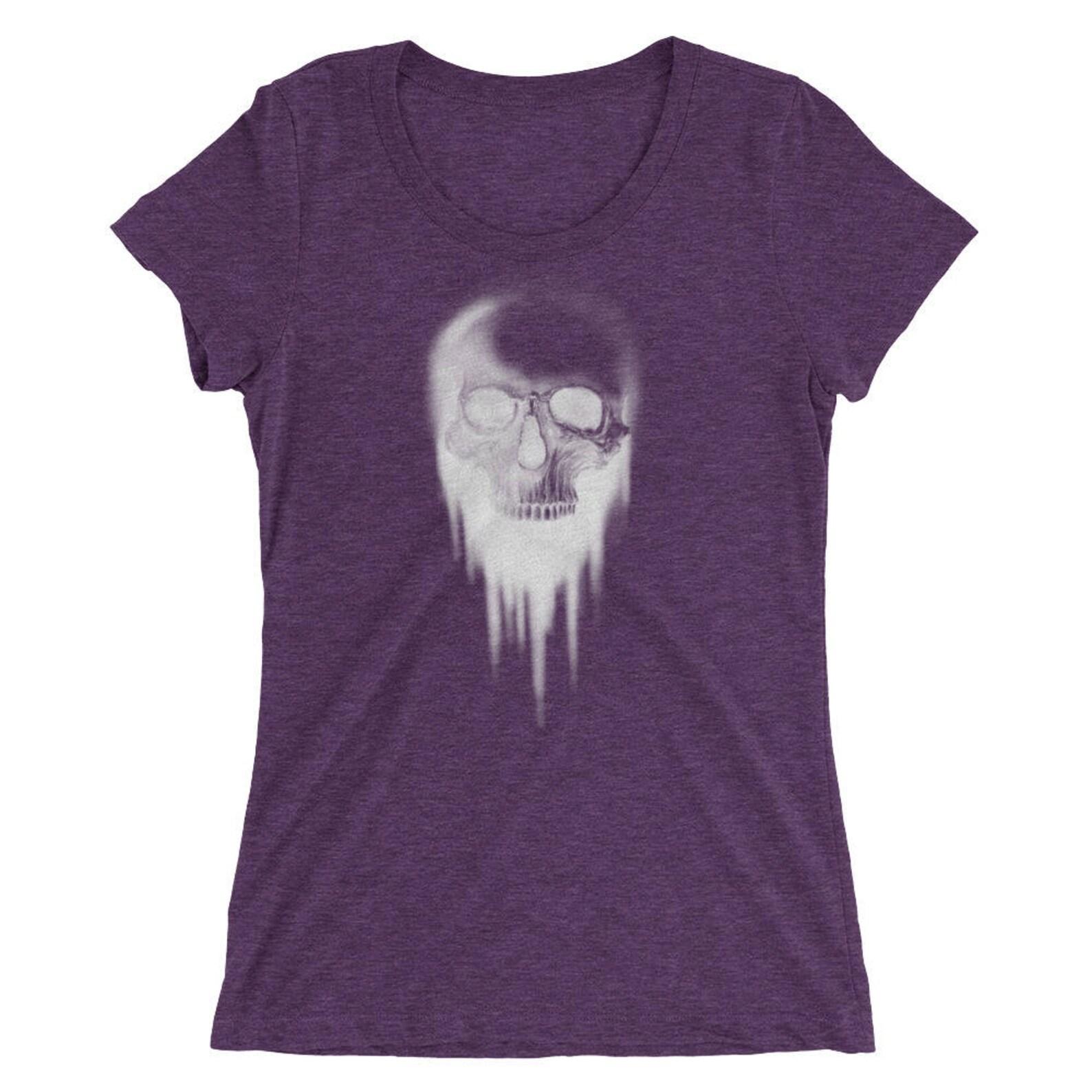Glowing Skull T shirt S