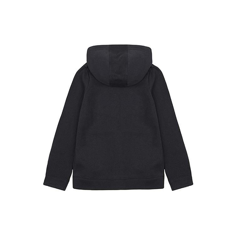 Nike Casual Sportswear Kids' Apparel , Solid Color Fleece Lined Logo Embroidery Black Kids' (Unisex) Casual Sportswear Sets BV3634 010