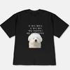 Funny Bichon Dog Korean Meme T Shirt Unisex Graphic Harajuku Streetwear Cute Puppy Pet Print Summer Short Sleeve Casual Clothing