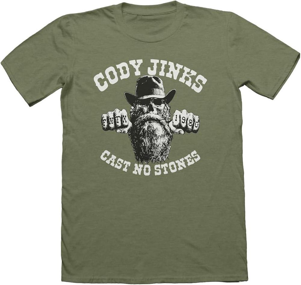

Collection Cody Jinks Short Sleeve Gift For Fan S to 5XL Green T-shirt MD04 Unisex T-Shirt S