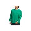 Adidas Originals Ss24 Rolling Links Series Logo Sport Stripe Long Sleeve Sweatshirt Men Sweatshirt Smoke-Green JE9340