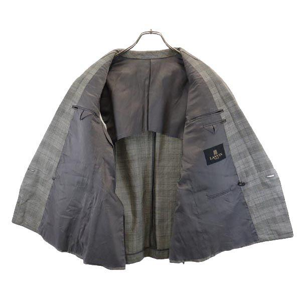 Lanvin Double Suit Setup ST46-54 Gray Men's Used