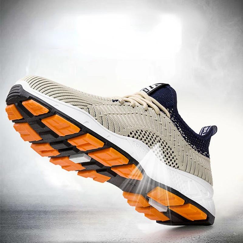 2025 Tennis Men Sneakers Mesh Breathable Casual Shoes for Men Soft Bottom Running Shoes Male Vulcanized Sneakers