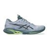 Asics SOLUTION SPEED FF 4 Stoff Atmungsaktiv Niedrig geschnitten Tennisschuhe Herren Grau Blau 1041A532-400