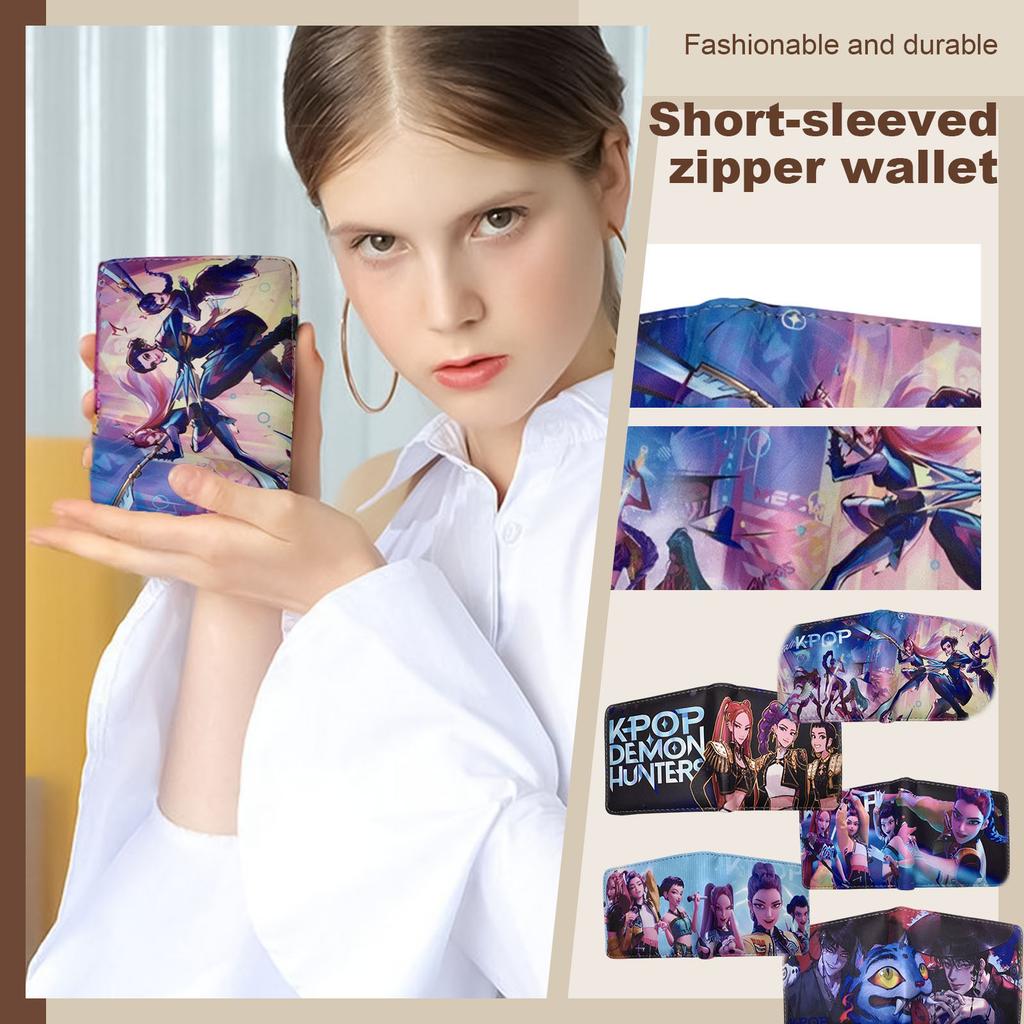 Colorful Cartoon-Printed PU Leather Kids' Wallets – Cute & Practical Accessories For Children To Store Cash, And Cards In Daily Life