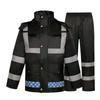 Impermeable y Pantalones Reflectantes para Trabajadores de Tráfico y Saneamiento
