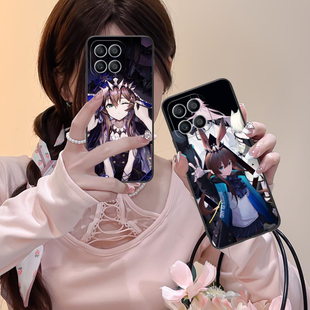 Arknights Amiya Mobile Phone Case for Honor 90 80 70 60 50 30 20 10 9 8 7 Pro S SE Lite 5G Colour Printing Protective Luxury