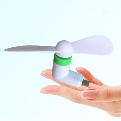 Mini Cell Phone Fan Colorful and Powerful Fan Cell Phone Summer Micro USB Fan for Micro USB Connector Mobile Phone