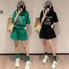 Sports Suit Female Summer Student Korean Version Loose and Thin Fashion Internet Celebrity Short-sleeved Shorts Casual Two-piece Running