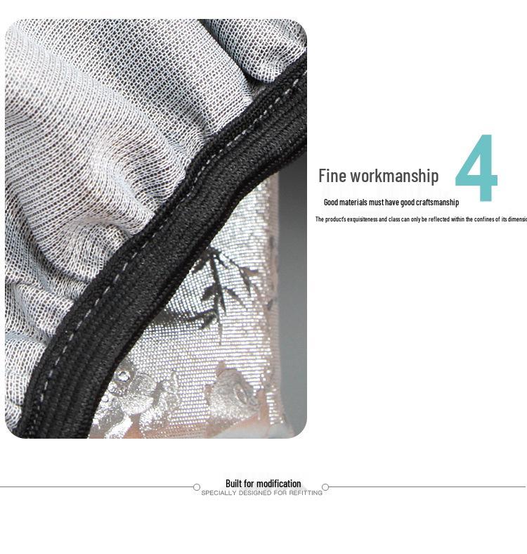 Vanntett motorsykkelsetetrekk i skinn - Varmeisolert, sklisikkert, soltett for alle årstider, elektrisk scooter/batteribil.