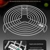 316 Stainless Steel Steamer Rack for Buns and Vegetables - Pressure Cooker Tray & Water Bath Separator