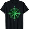 Hand Drawn Compass Rose Nautical T-Shirt