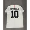 Maillot de Football Rétro Domicile Santos FC 2011-12 Neymar 11 Blanc pour Enfants et Jeunes