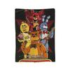 FNAF At Freddys Accessories Blanket Super Soft Cozy Film Throw Blankets for Couch 50x60 Inches Multi-size Bedspread