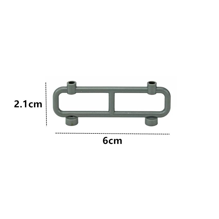 DO IT YOURSELF Assembles Particles 6140 2486 6187 Technical MOC Parts Rails Stair Fence Guardrail Panel Barrier Ladder City Construction Bricks