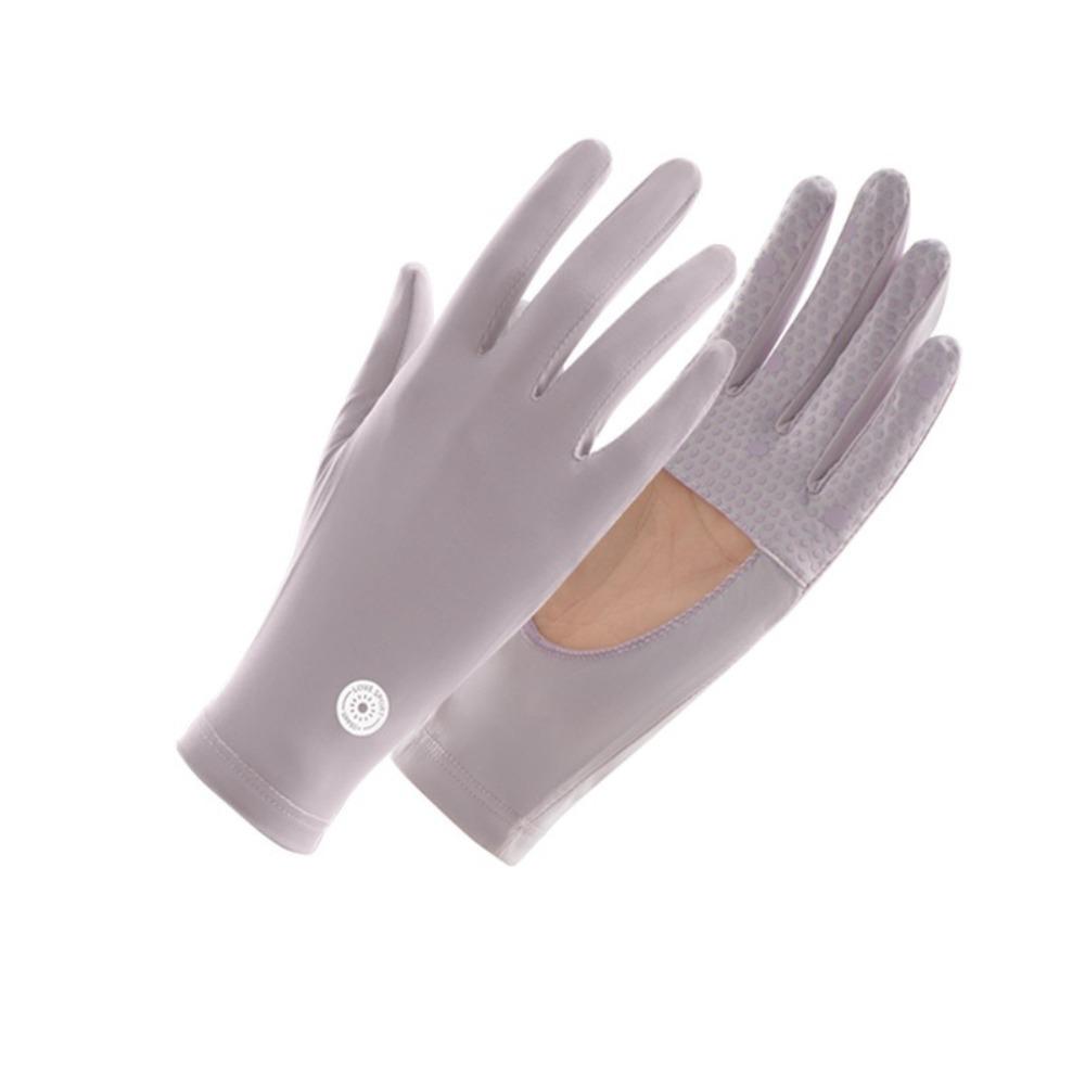 Highly Elastic Sunscreen Gloves Touch Screen Driving Mittens New Flip Finger Gloves Women Men