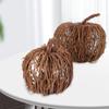 Harvest Festival Wreath DIY Home Halloween Decoration Party Supplies Ornaments Rattan Woven Pumpkin