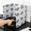 Sale Aluminum Foldable Kitchen Gas Stove Baffle Plate Oil Splash Protection