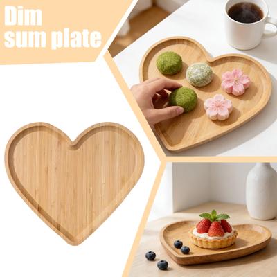 Wooden Heart-shaped Food Plates, Charcuterie Plates Party Supplies, Festive Atmosphere