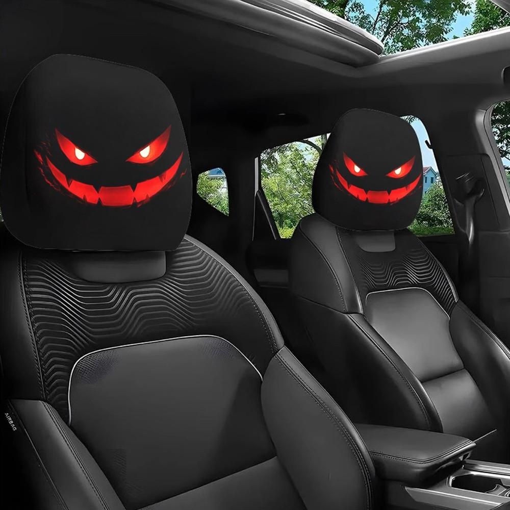 New Universal Car Seat Cover Elastic Dust-proof Car Headrest Cover Breathable Car Seat Headrest Auto Interior Accessories