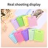 Lined Memo Pad Simple Sticky Note To-Do List Sticky Pad Writing Pad Lovely Note Pad Paper Pads for School