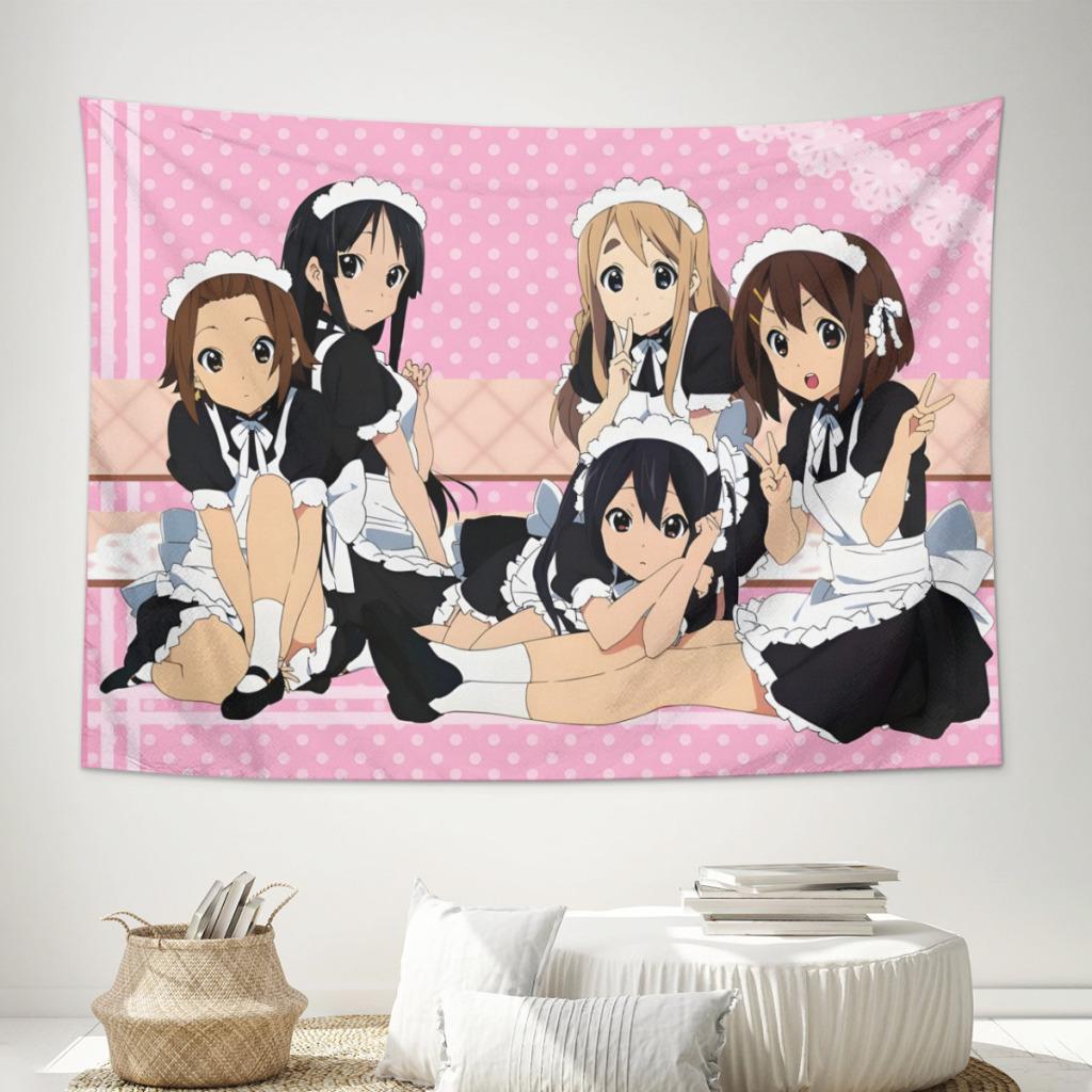 Kawaii K On Tapestry Wall Art, Home Decoration, Japan, Room Decors, New