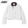 JNBY Winter 2025 Loose Fit Lapel Cotton Coat