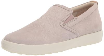ECCO Damen Soft 7W Slipper Walking Schuhe, Grau Rose/Puder, Größe 25.0 cm, 2.5E