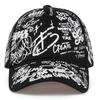 Quick Dry Baseball Caps UV Protection Letter Geometry Printing Sunscreen Hat Colorful Graffiti Print Hip Hop Sun Hat Outdoor