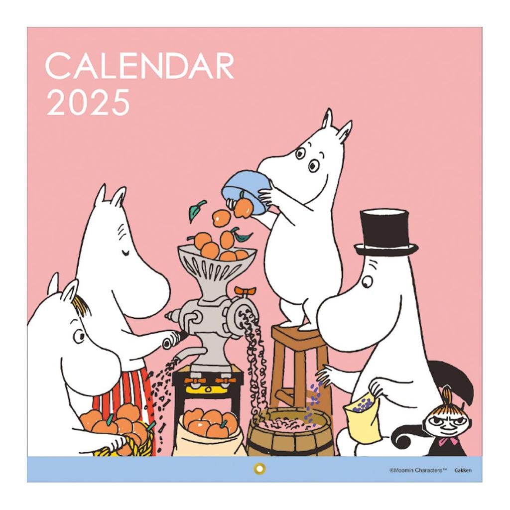 Mummi veggkalender firkantet type (2025)
