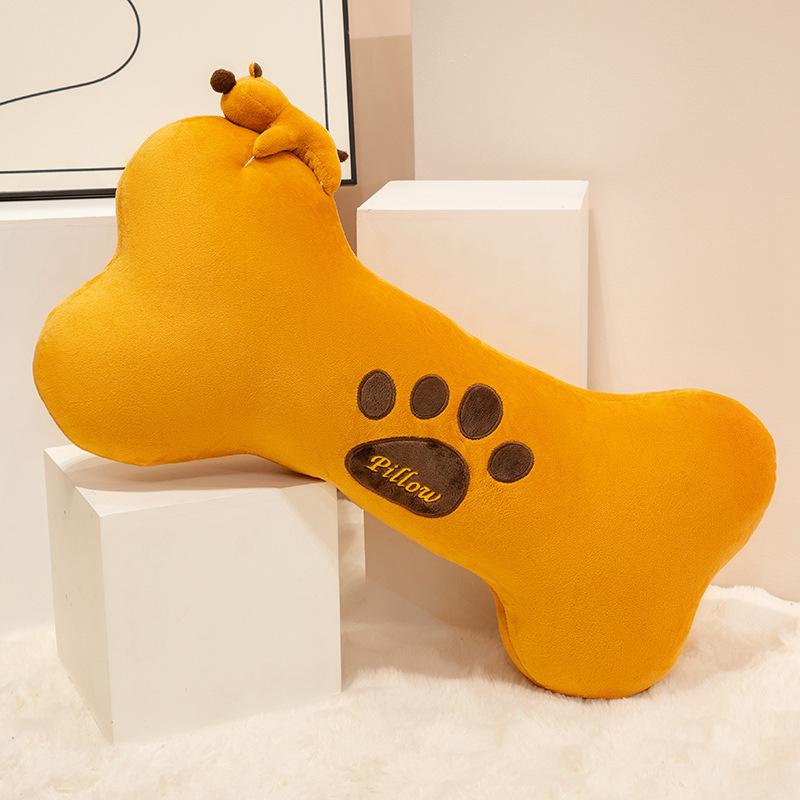 

Creative Soft Dog Bone Pillow Plush Toy Bone Doll Home Sofa Pillow Children S Soothing Ragdoll 50cm（0.35kg）