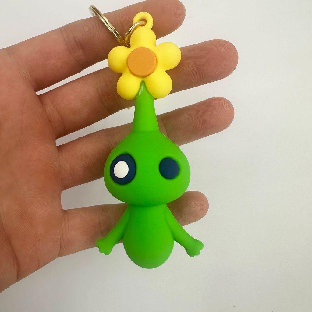 Pikmin 4 Keychain Pvc Cartoon Collectible Gift For Kids And Fans