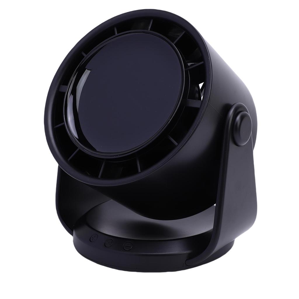 Table Fan Quiet Wall Mounted Desk Fan Digital Display Rechargeable USB Fan 100 Speeds for Home
