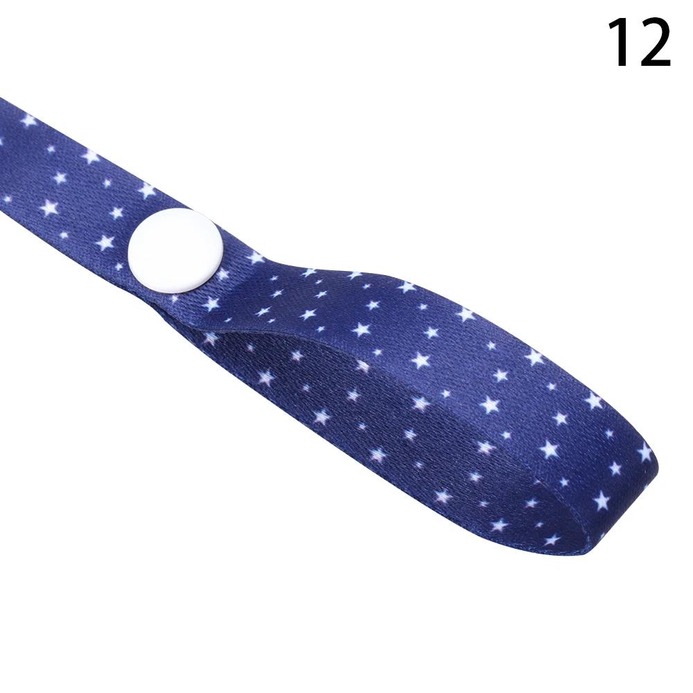 1pc Baby Stroller Accessories Teether Pacifier Bottle Anti-lost Chain Strap Holder Belt Colorful Pacifier Clip For Stroller