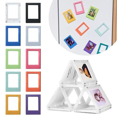 Colorful Instant Camera Photo Frame 3 Inches Picture Display Holder  for Home Decoration