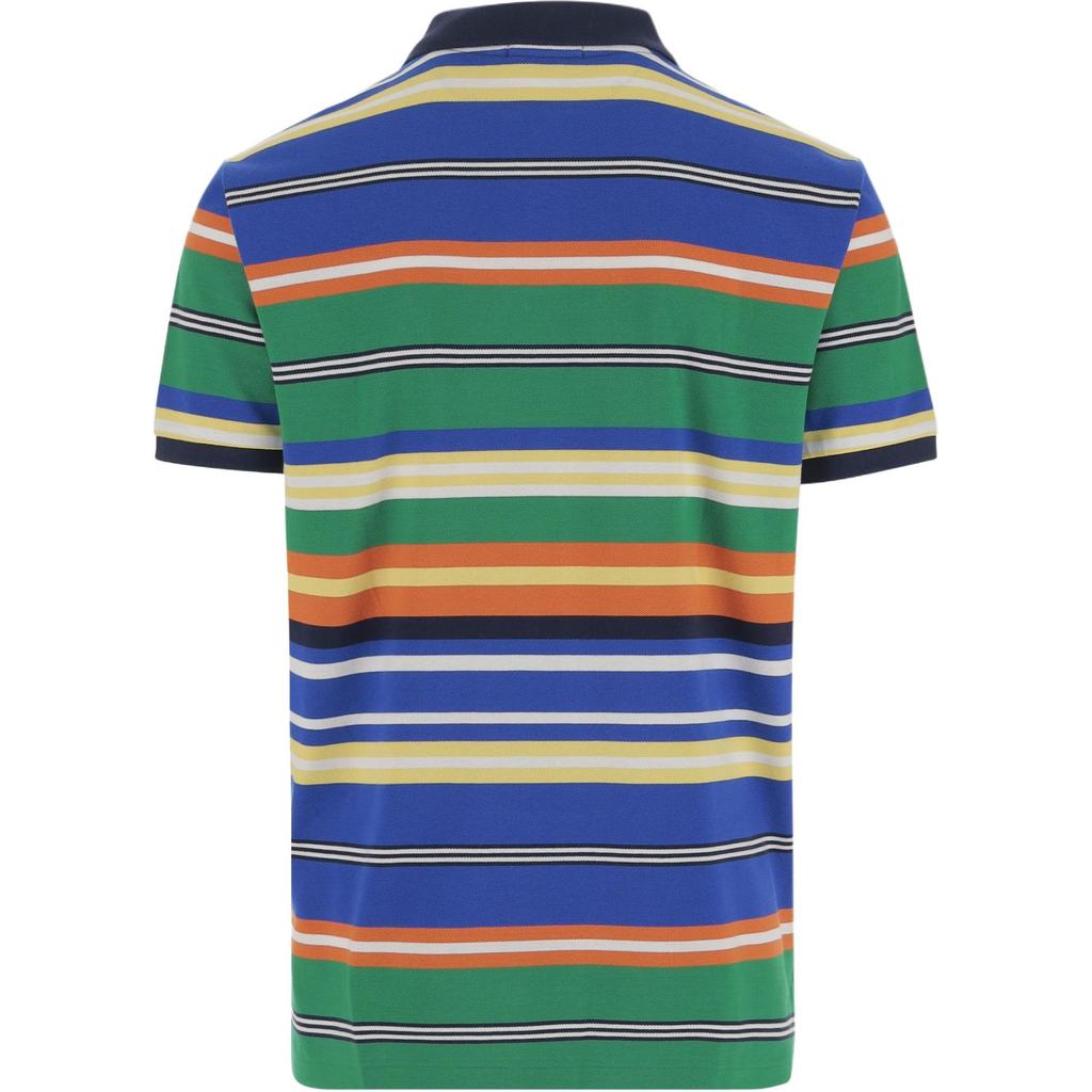 Polo Ralph Lauren Striped Logo Short Sleeve Polo Shirt Men tops Multicolor 710963480-002
