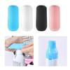 3Pcs Leakproof Travel Bottle Leakproof Cover Elastic Refillable Bottle Protective Cap