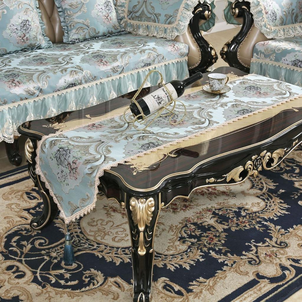 Sofakissen Kissen Luxus Rutschfest Vier-Jahreszeiten Universal Leicht Luxus Retro Leder Sofabezug Schal