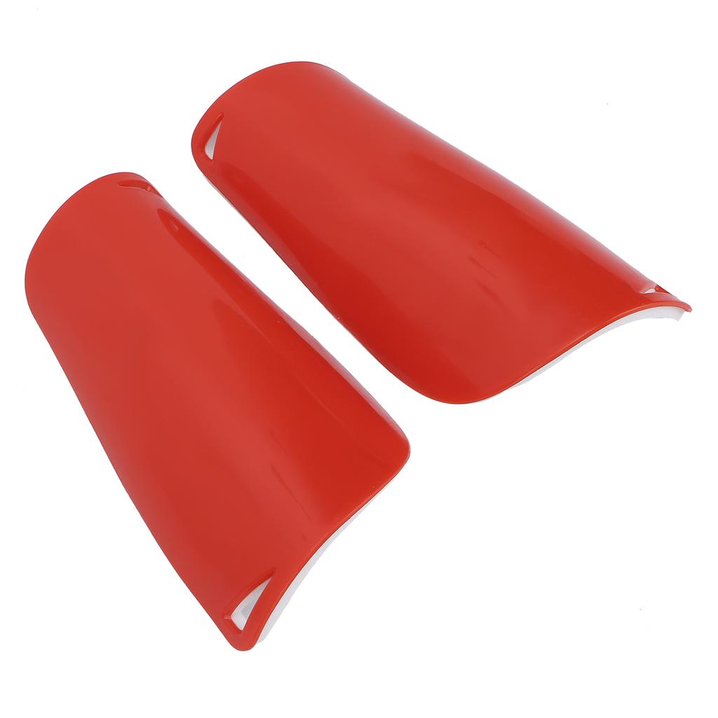Sports Shin Guards EVA Cushioning Soccer Shin Pads Calf Protector for Football Game MRed