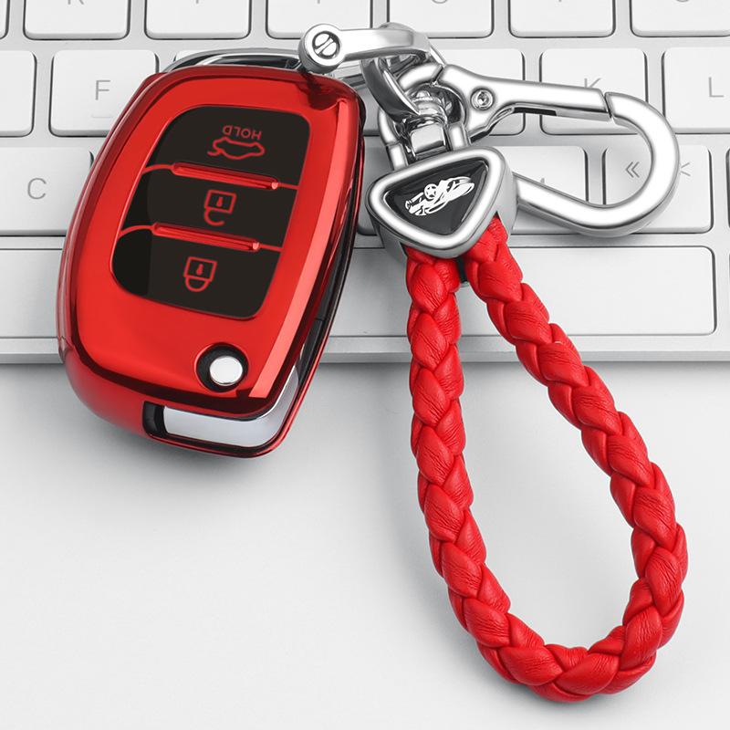 Suitable for Beijing Modern Key Caseix25 ix35Mingtu Langdong Yuena Tucson Car Key Case Folding