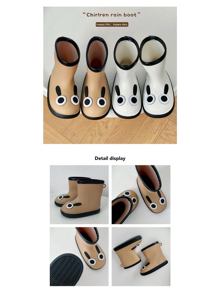 Leichte, wasserdichte Gummistiefel für Kinder - Rutschfest, Abriebfest, Flachsohlig, Cartoon-Design für Jungen und Mädchen