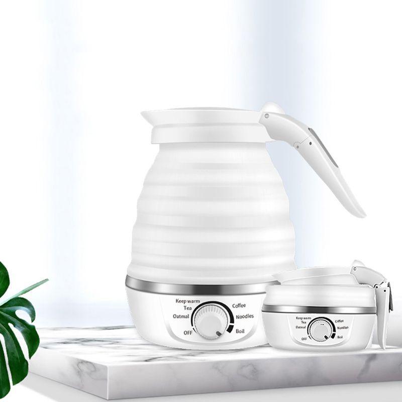 

Дорожный складной электрический чайник силиконовый складной