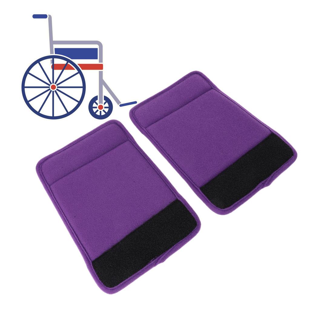 2pcs Walker Handle Pads Anti Slip Comfort Cushion Wheelchair Armrest Covers for Wheelchair Walker Crutch Accessories