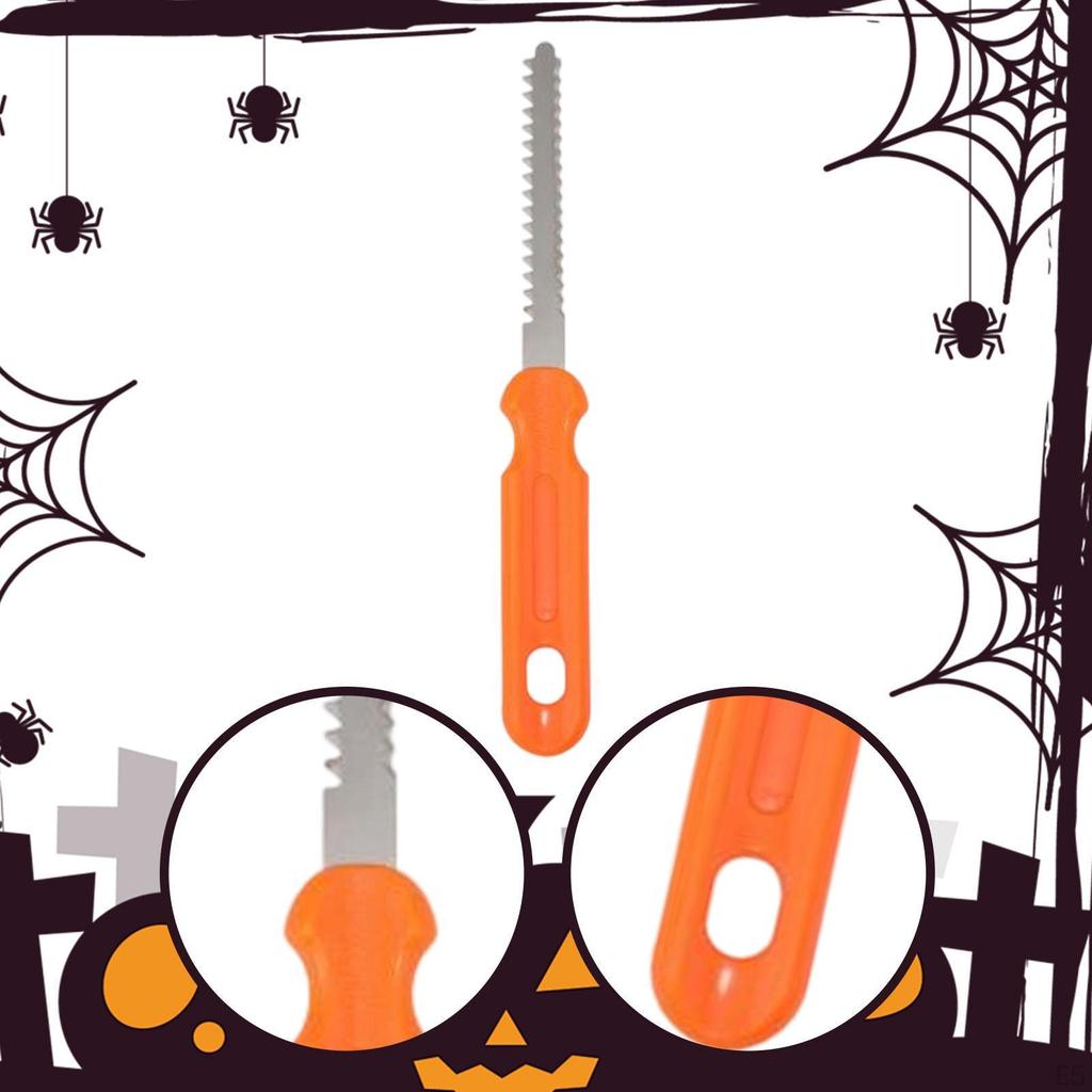 Halloween Pumpkin Carving Tool Ergonomic Handle Heavy Duty Convenient Sculpting Knife for Gift Art