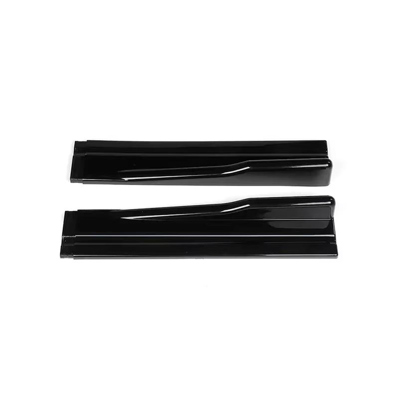 Universal Car Side Skirt 8 Pcs 2.2m Winglet Splitters Lip Side Spoiler For Edge Fiesta Focus Fusion Mustang mach-e Taurus