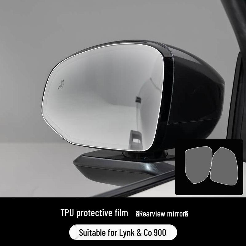 Lynk & Co 900 Rainproof Reflective Rearview Mirror Film - Waterproof and Rain Resistant Lynk & Co 900 Rearview Rainproof Film